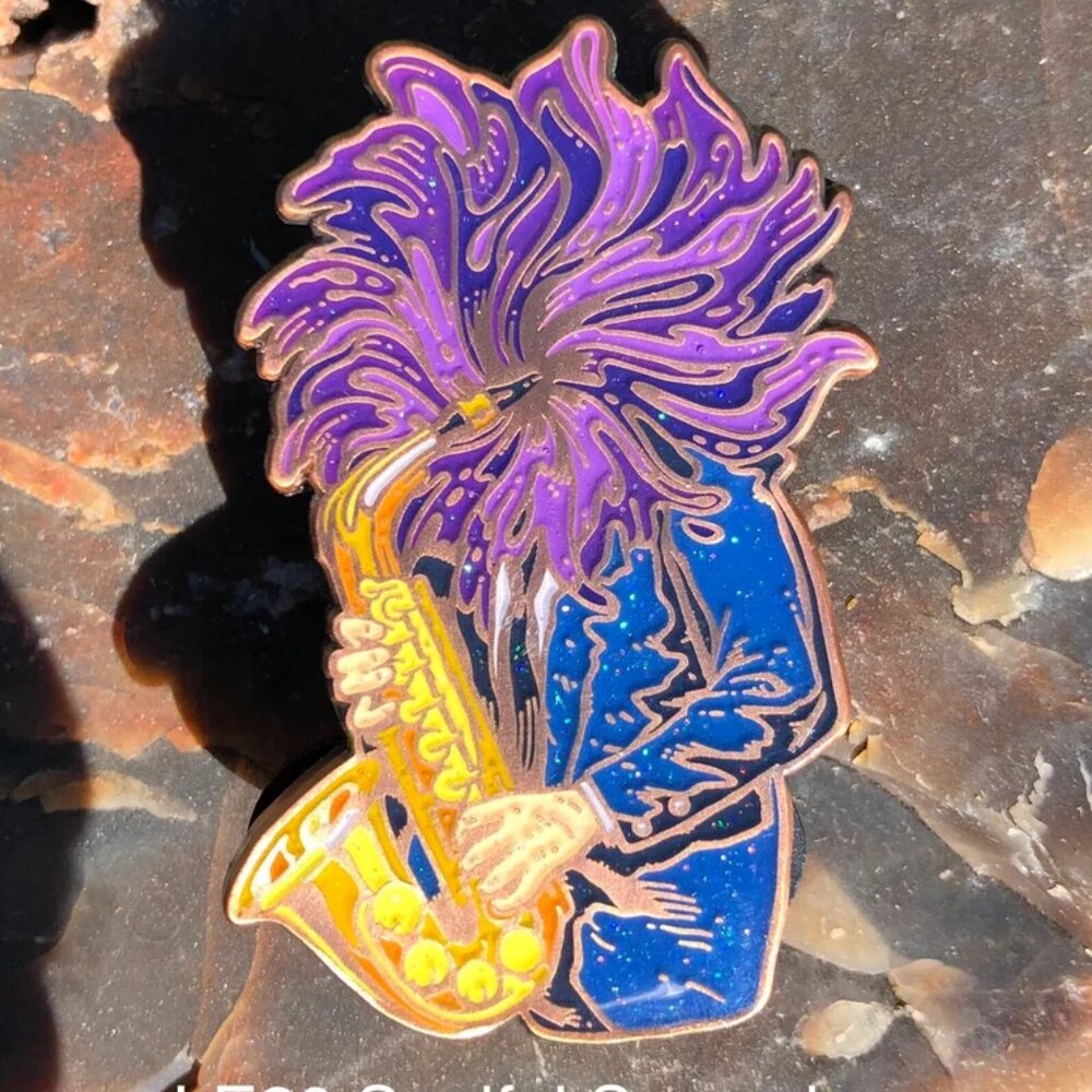 New Age Original Artwork - Pins - Soulful Saxsorber